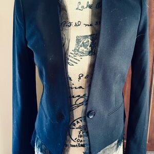 BCBGMaxAzria Black Tailored Blazer